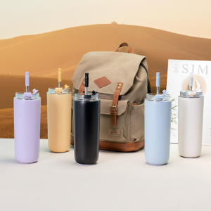 Tumbler with straw 480ml